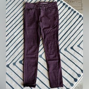 Articles Of Society Purple Skinny Jeans